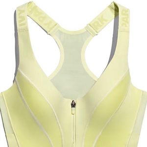 Ivy Park Medium Support Zip Bra (Yellow Tint)